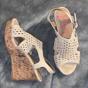 Jellypop Tan Wedges